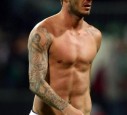 David Beckham hat viele tattoos