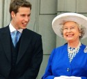 Prinz William und seine Oma