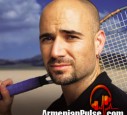 Andre Agassi der Profitennisspieler