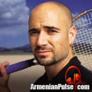 Andre Agassi der Profitennisspieler