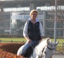 Annica auf dem Pferd