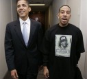 Ludacris (r) und Barak Obama